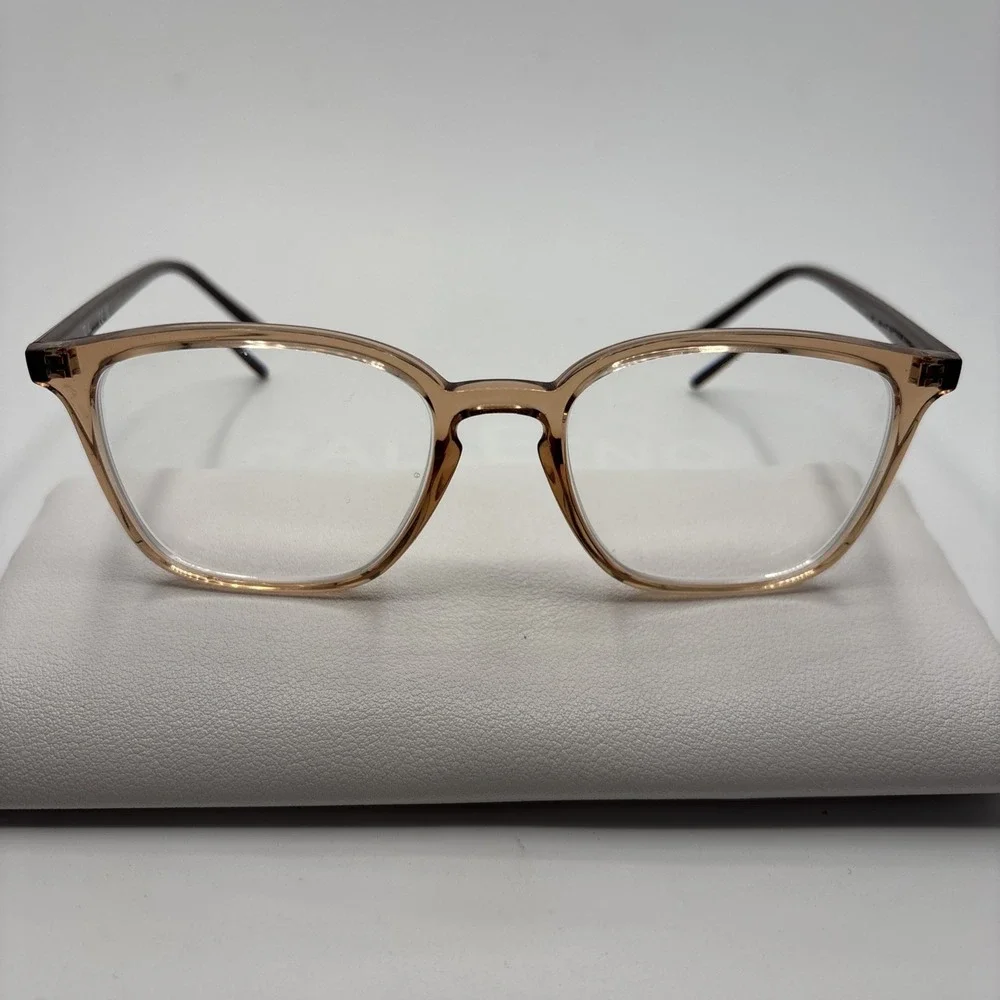 RAY BAN RB 7185 5940 TRANSPARENT BROWN AUTHENTIC EYEGLASSES 52-18-145mm #436